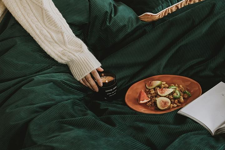 DUVET COVER / 모던 코듀로이 극세사 이불커버 5colors