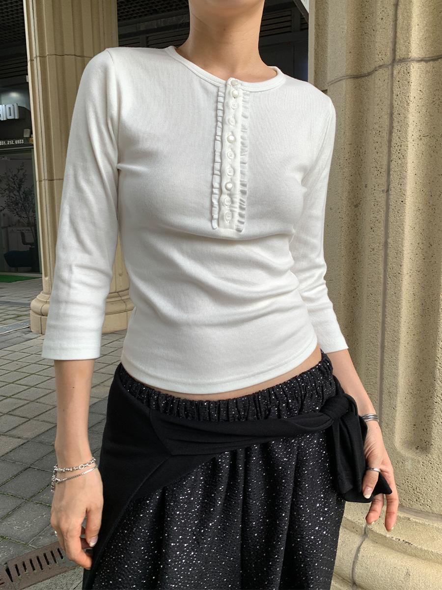 Tube frill T (3color)