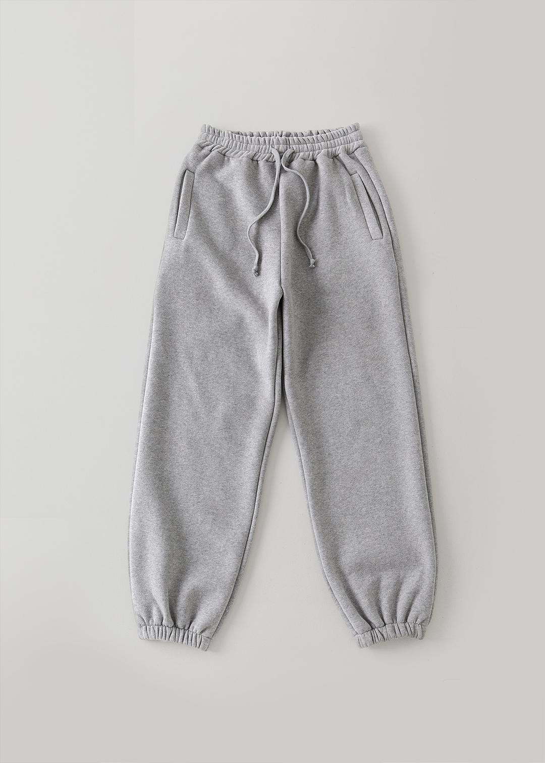 Warm sweat  pants (Melange gray)