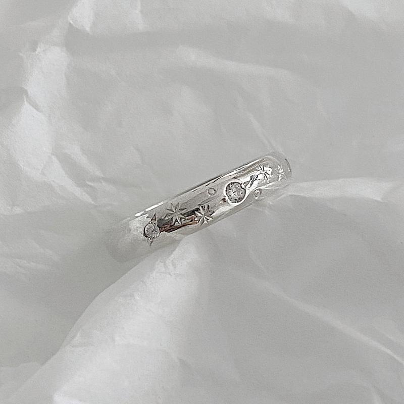 Planet Silver Ring