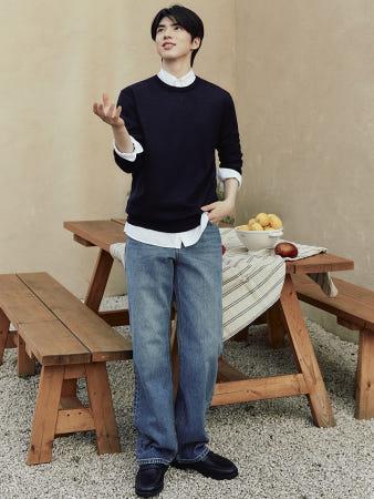 이런 상품 어때요? 탑텐 남성 세미와이드 데님_MSF5DP1905