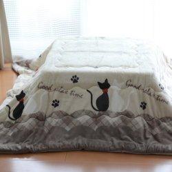 지이라이프 정방형난방테이블 코타츠KOW-80 + 전용이불 (코코아)