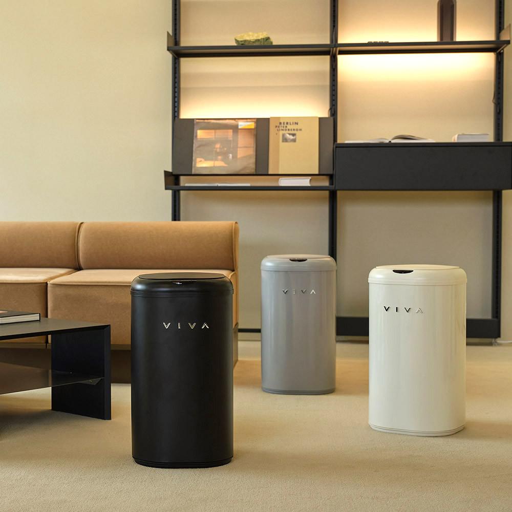 비스비바 빈블리 인테리어 스마트 자동센서휴지통 30L