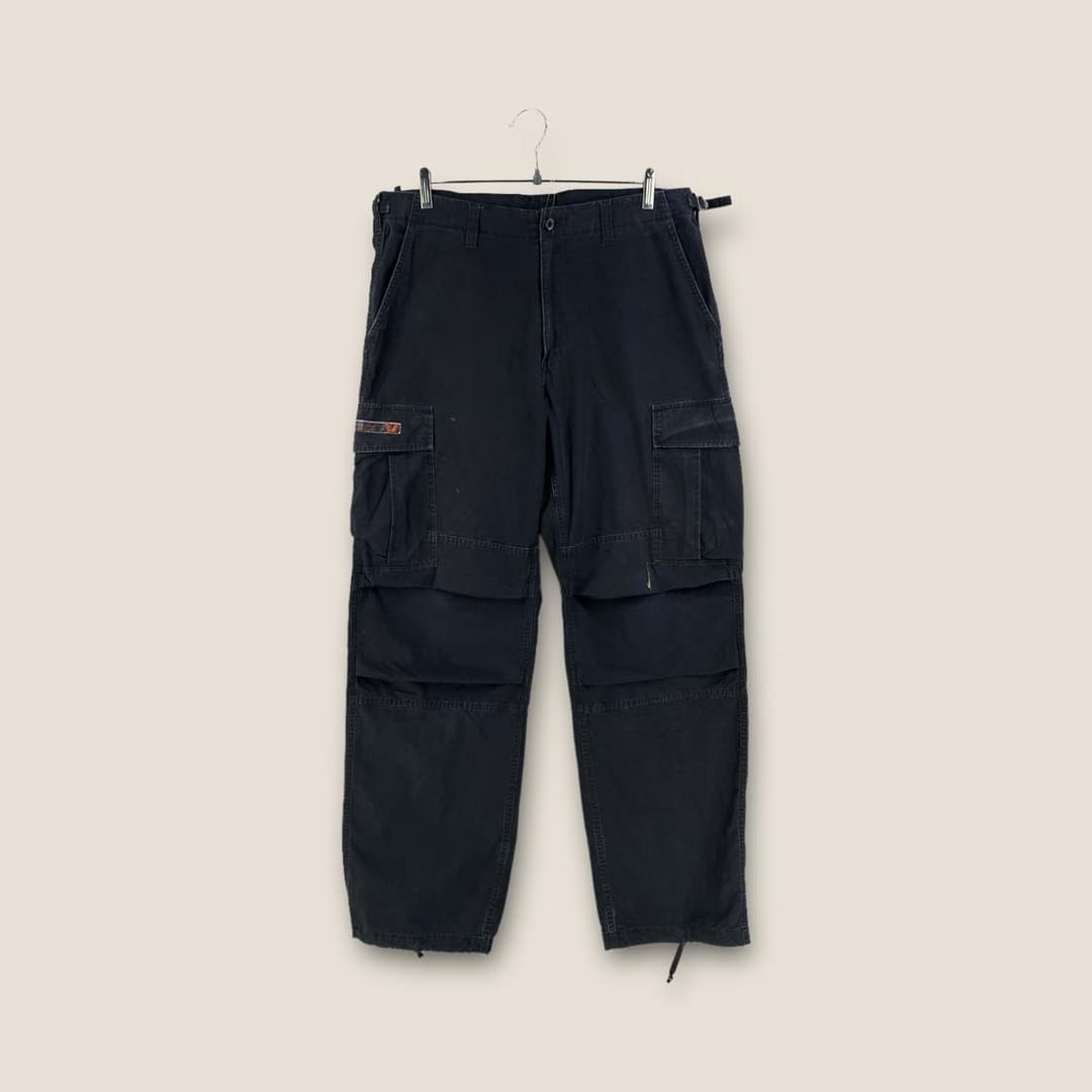 90s 더블탭스 립스탑 정글 카고팬츠 | 후루츠패밀리