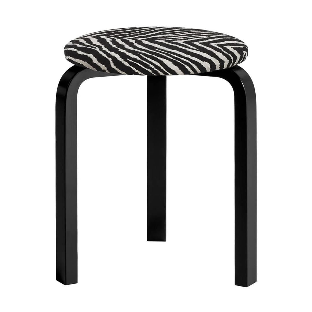 [5월 말 입고]Stool 60  foam upholstery Zebra black