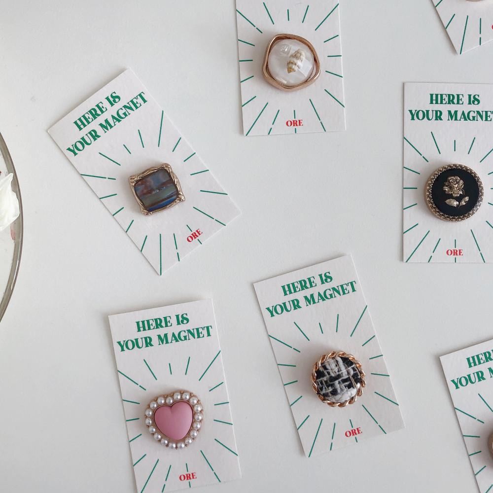 [오래상점] 오래마그넷 감성 냉장고자석 9종