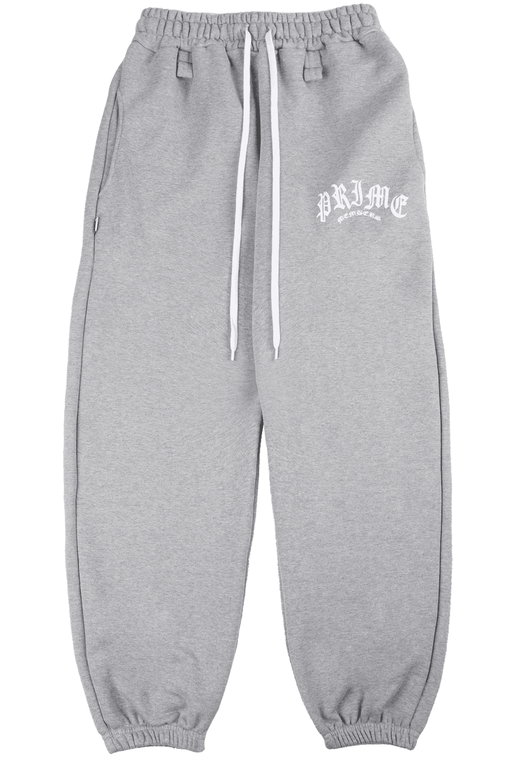 Prime Logo Wide Joggers Gray