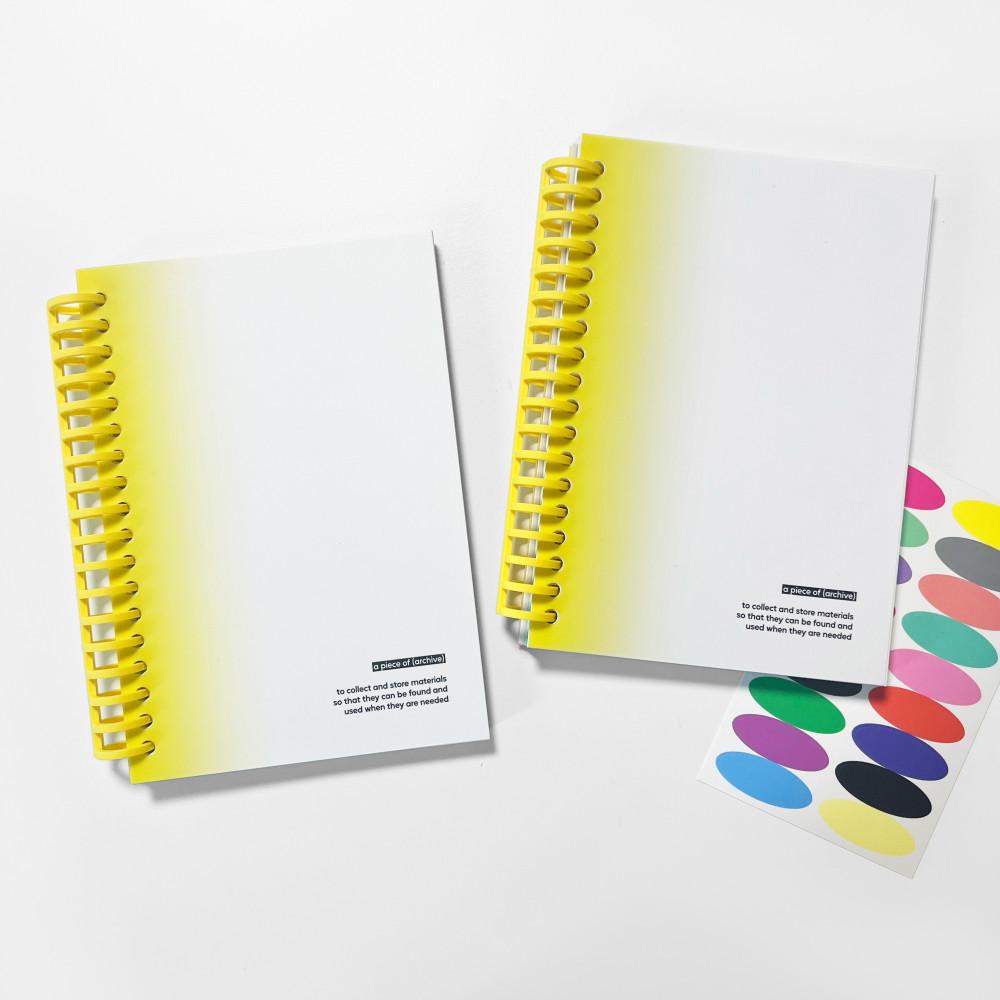 [어피스오브띵즈] a piece of (archive) - 스크랩북 yellow