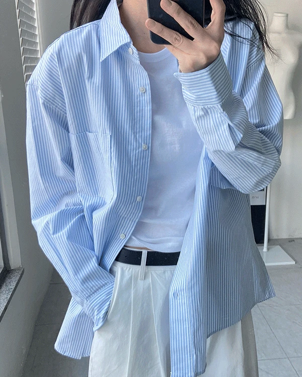 [by NM] 25SS 90's 스트라이프셔츠