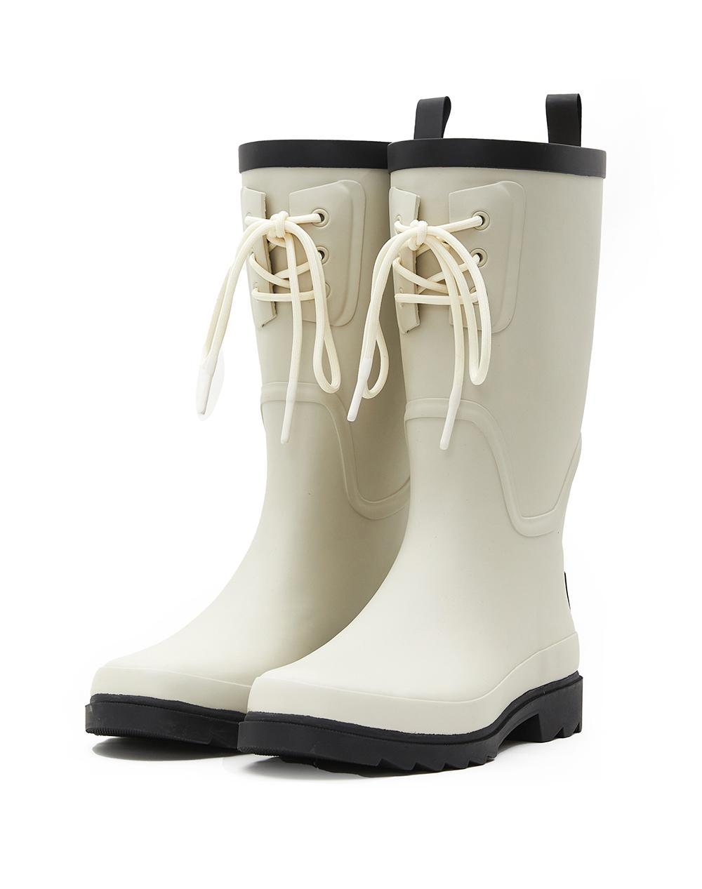 RAIN BOOT MIDDLE CREAM   [~5/31까지] ★6/3 예약발송