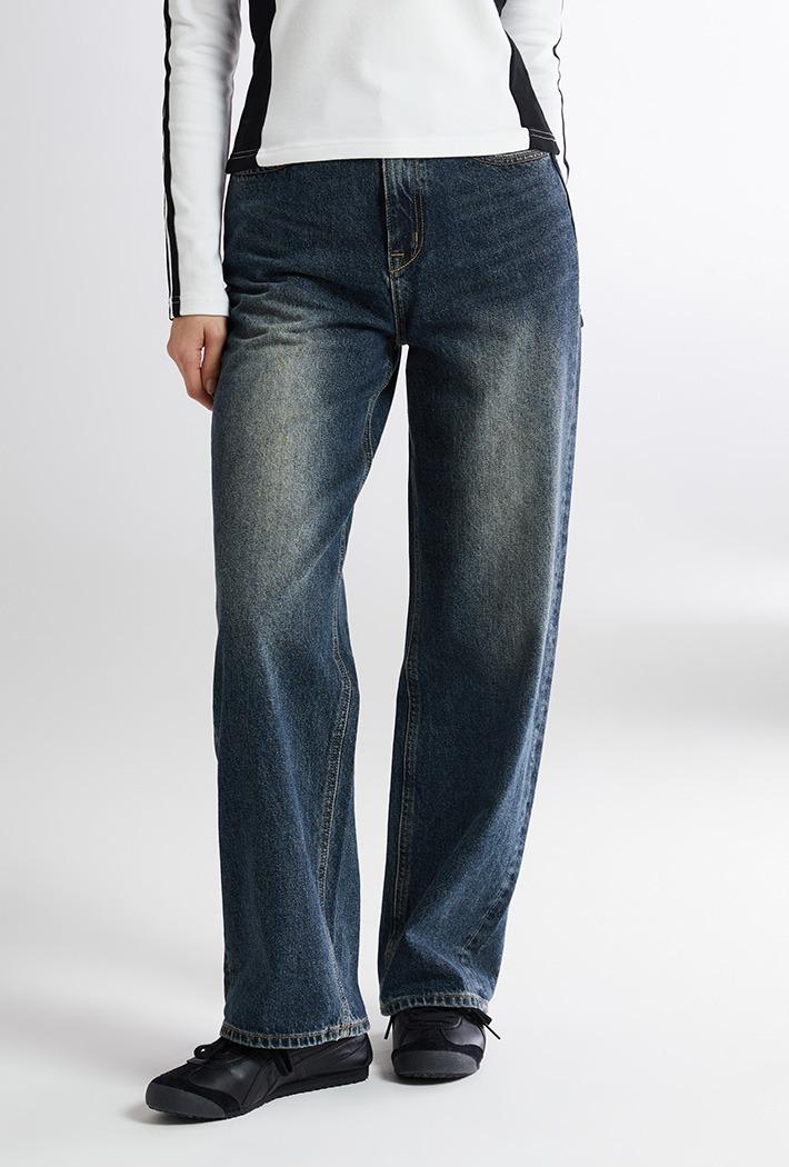 [데일리지] 롱 와이드 진(VINTAGE INDIGO)_SPTJEA9G51