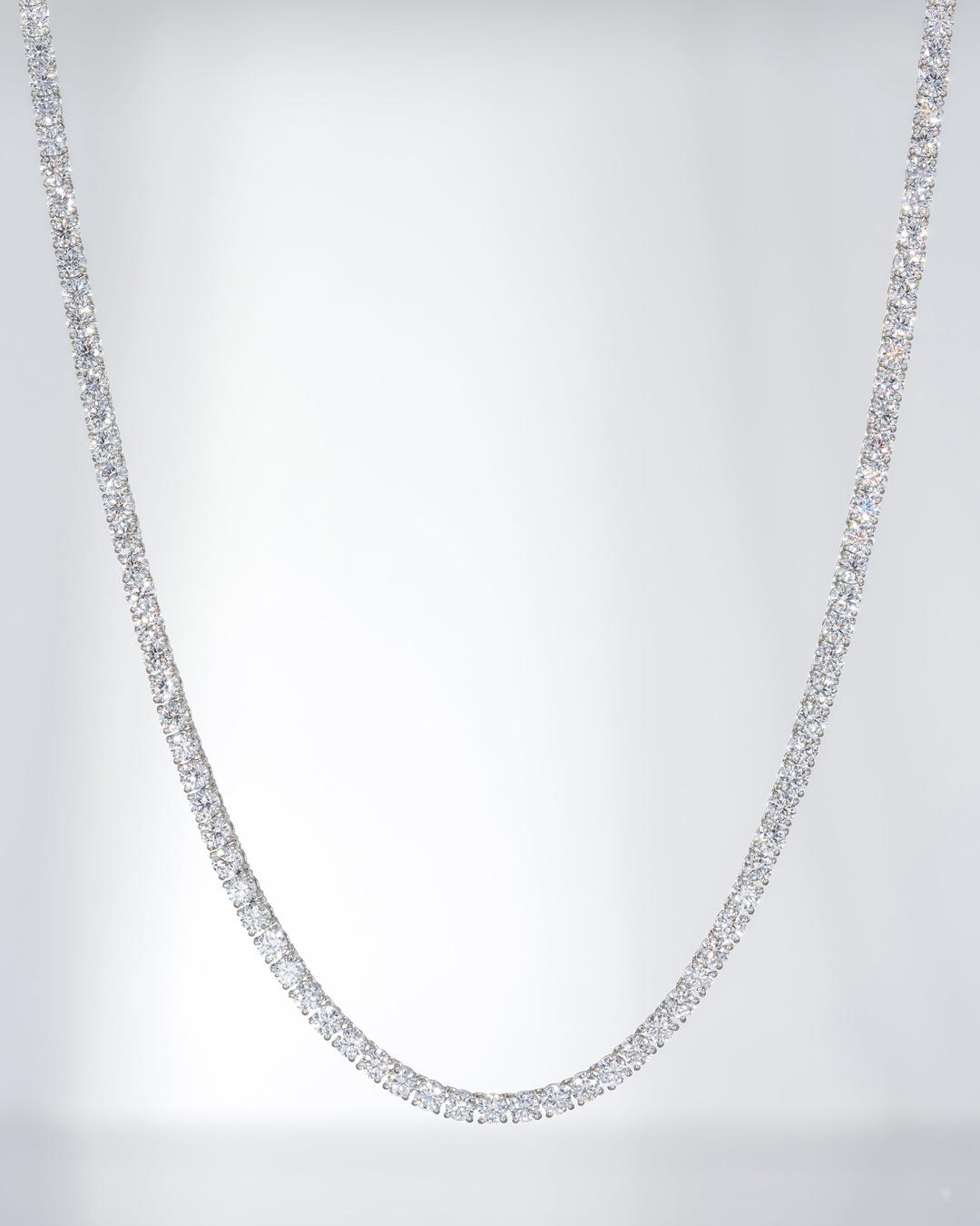 3mm Tennis Necklace