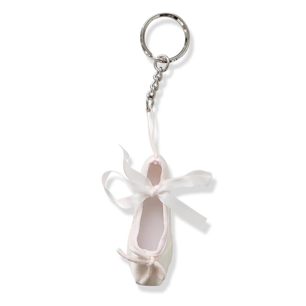 Ballet Shoe Keyring