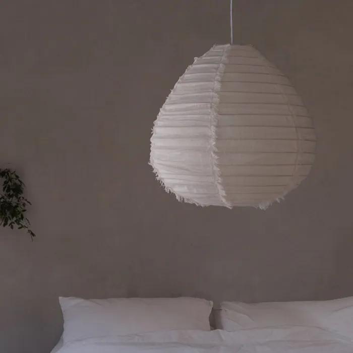 Linen Fringed Pendant - Pear (2Colors) 린넨 프린지드 펜던트 조명