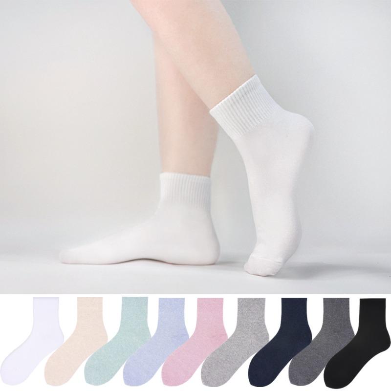 룰루렐라 국산 앵클 중목양말 5켤레