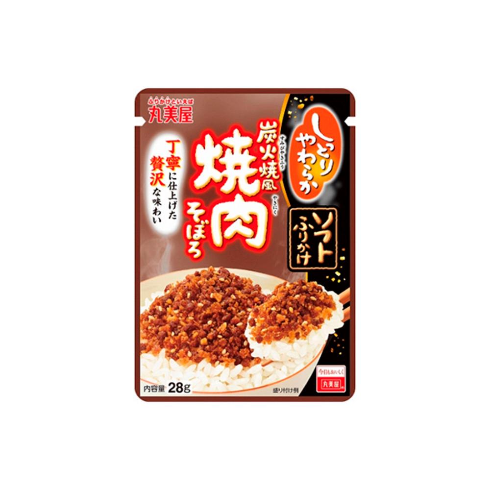 마루미야 숯불구이 야키니쿠 소프트 후리카케 28g / 멸치 산초 / 생강 돼지