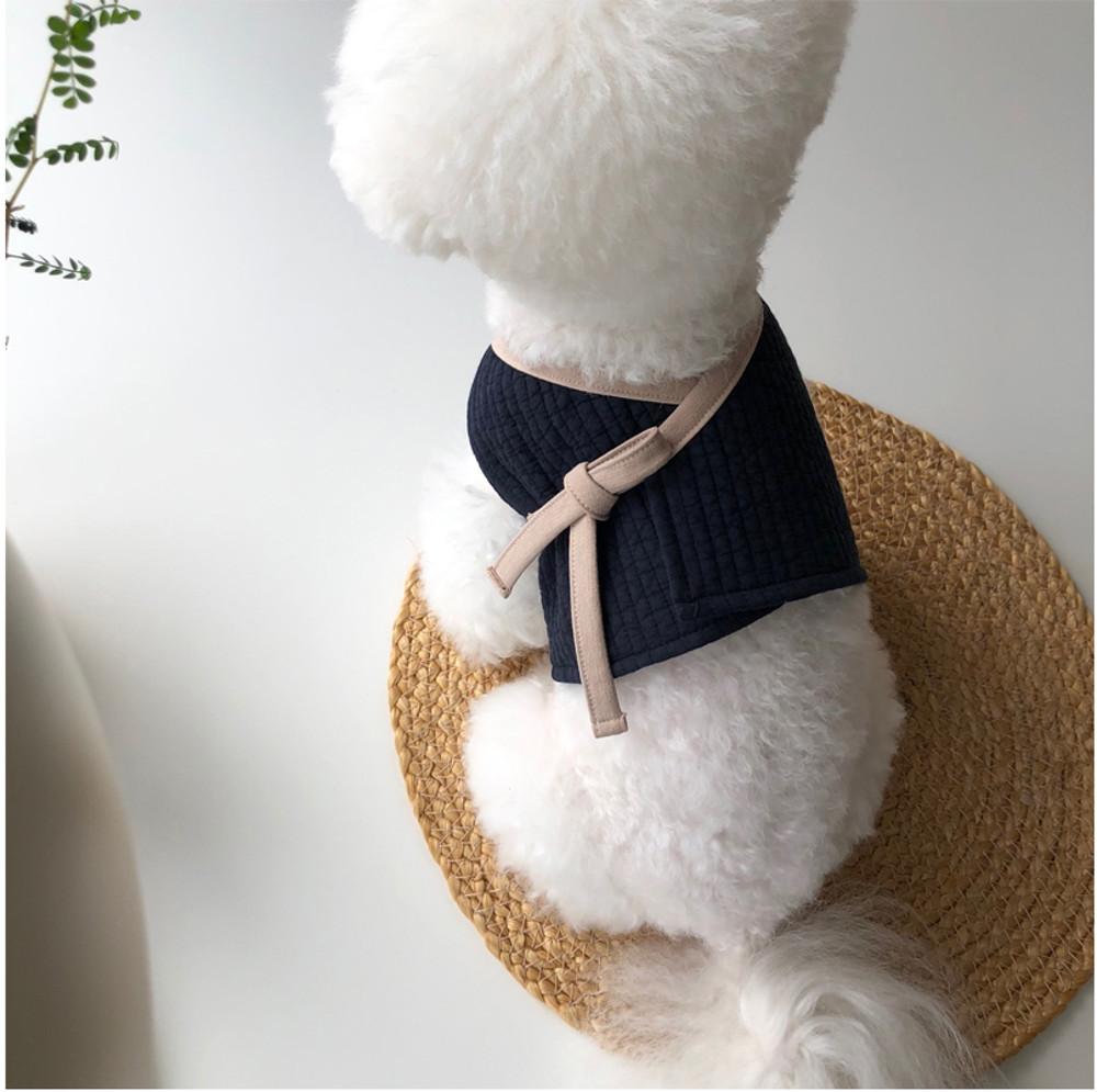 매그독 강아지 한복 모듬 조끼
