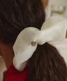오간자 스크런치 Organza Scruchie_Ivory
