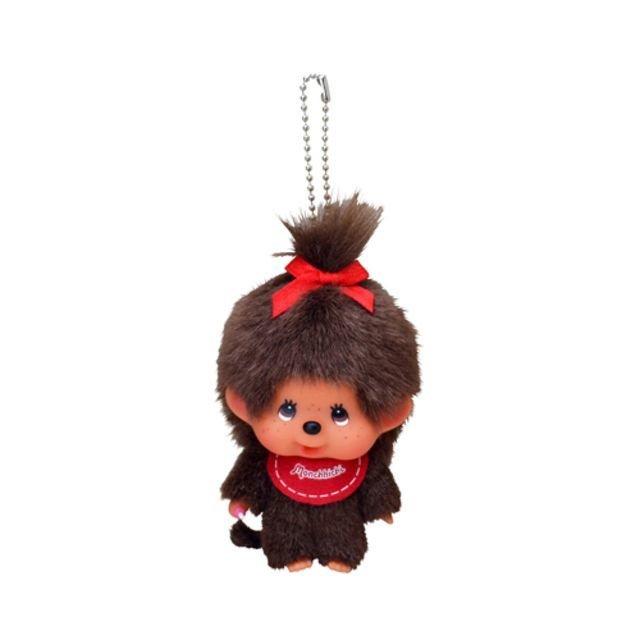 [치무탄] Big Head Monchhichi SS Girl Keychain