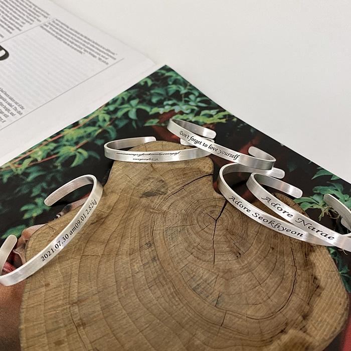 5mm,7mm뱅글 팔찌