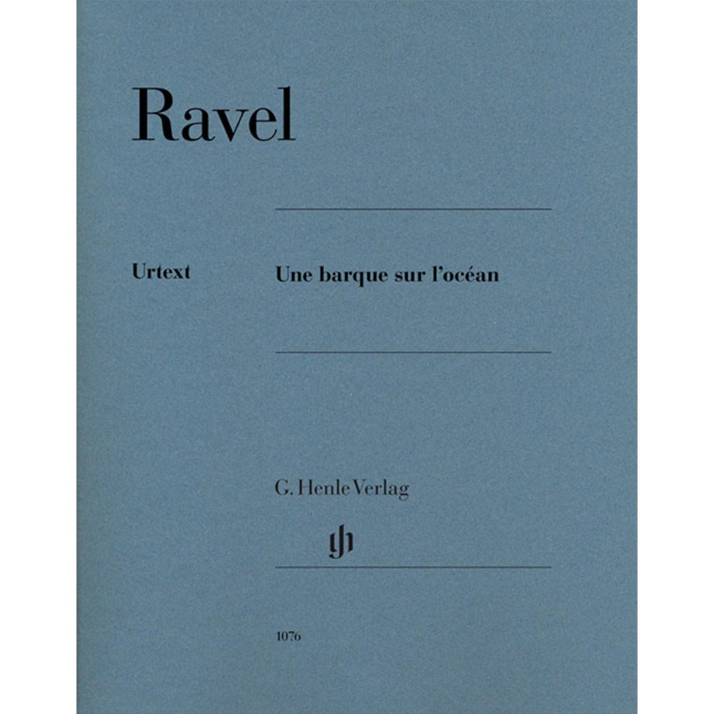 라벨 바다 위의 작은 배 피아노 악보 Ravel Une barque sur l'ocean For Piano solo [HN1076] 헨레판