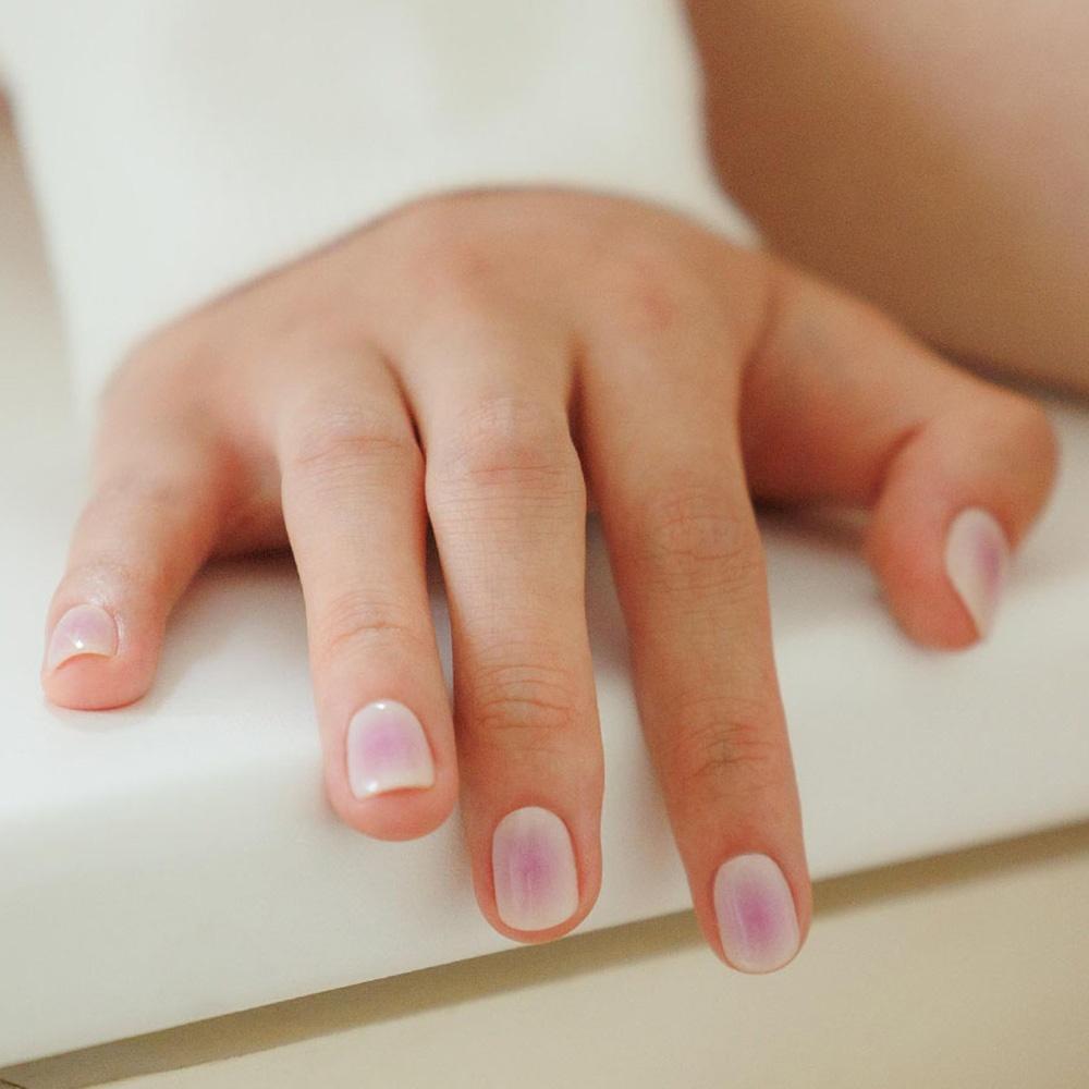 솔리드 젤 네일 바이올렛 치크