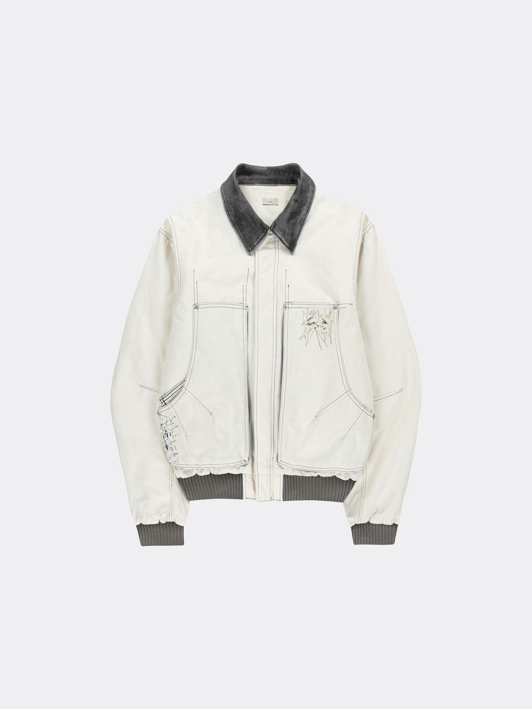 엑슬림 EP.8 04 JACKET-IVORY