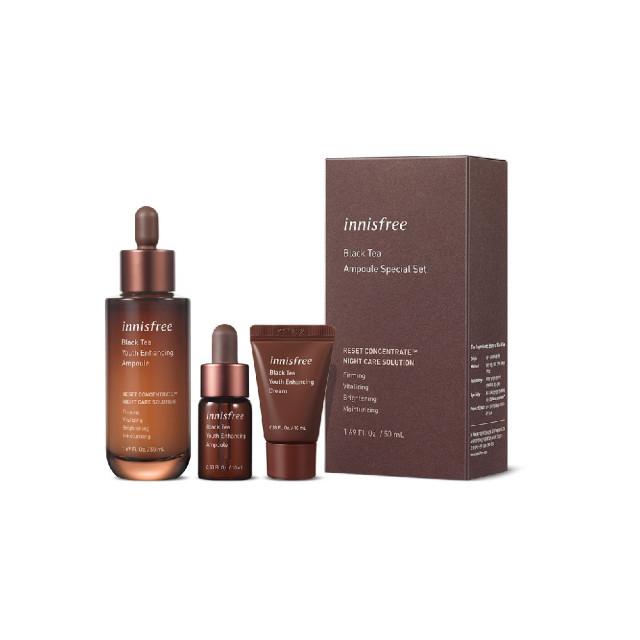 이니스프리 블랙티 유스 인핸싱 앰플 50mL [대용량] 세트