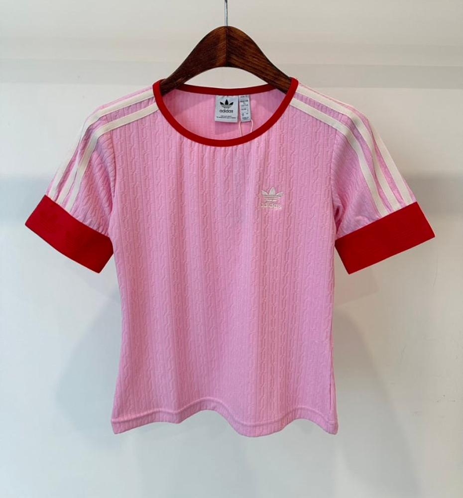 아디다스 70S 니트 탑 IK7845 핑크 WOMENS XS