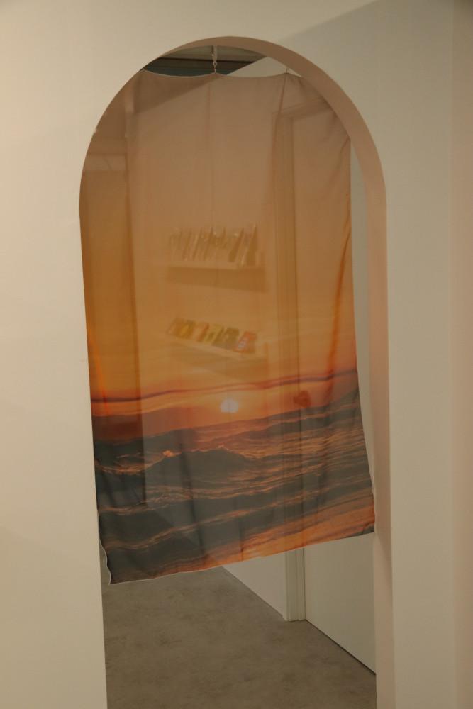 쉬폰 패브릭 포스터