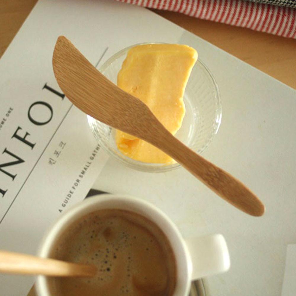 맛있는식사 뱀부 대나무 잼 버터나이프 버터칼 우드커트러리