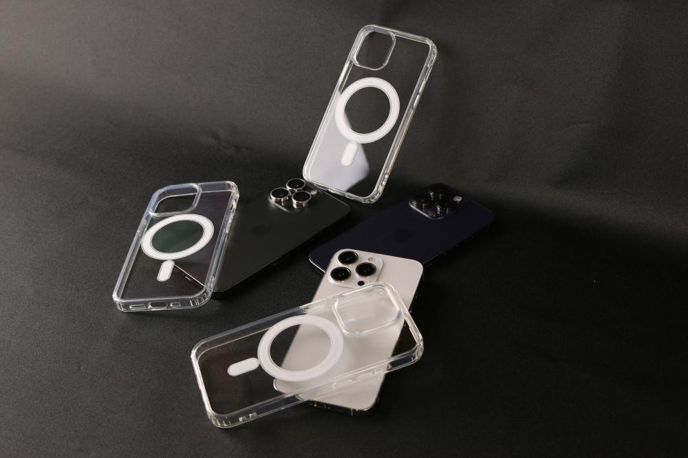 밀크티케이스 맥세이프 투명 케이스 14 pro max