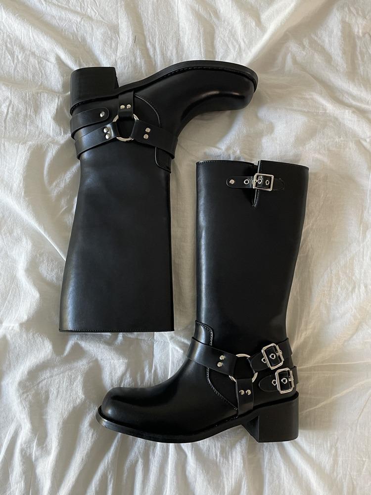 댄 바이커 버클 부츠