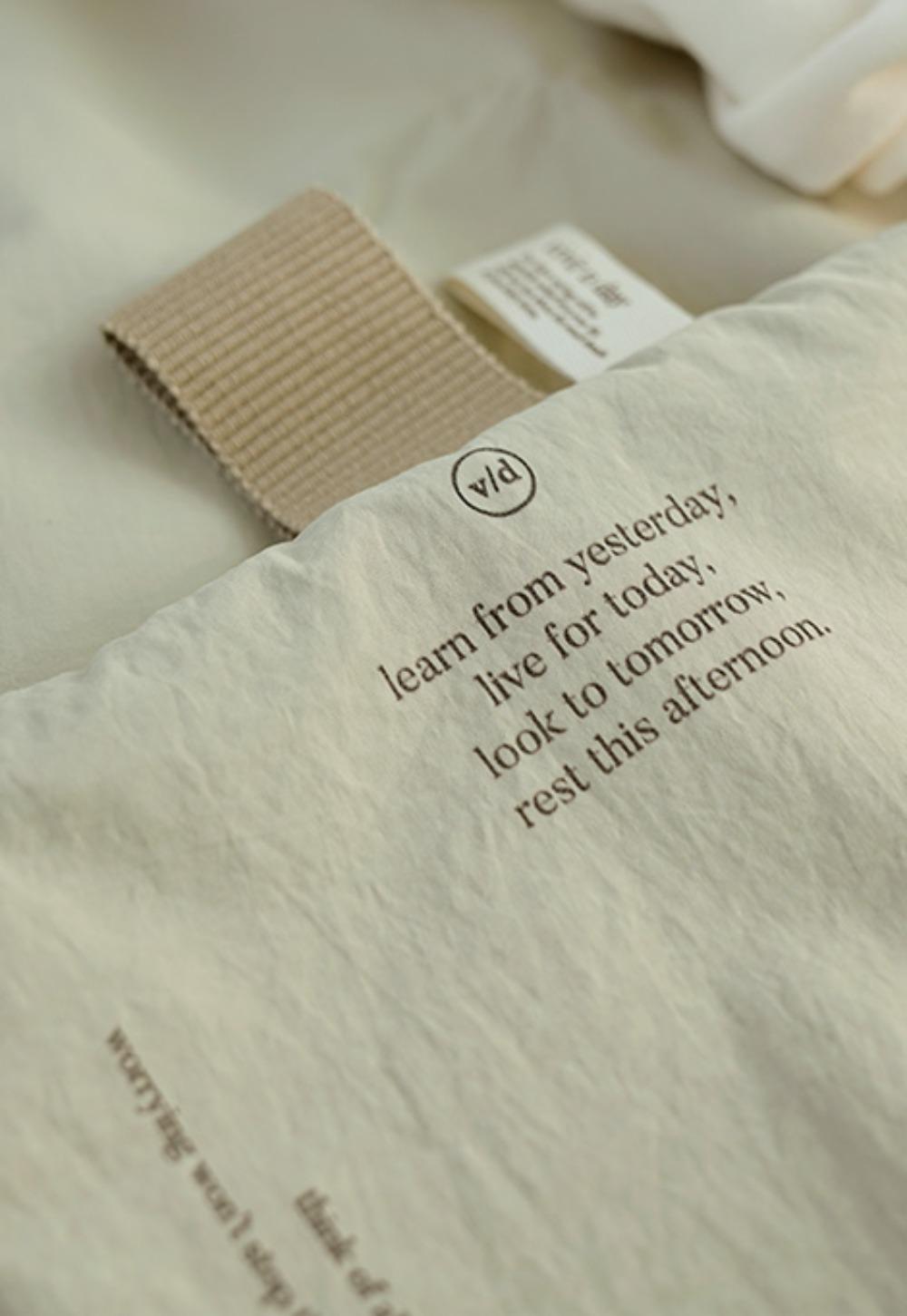 버몬트 피크닉 매트 - 라이트 베이지