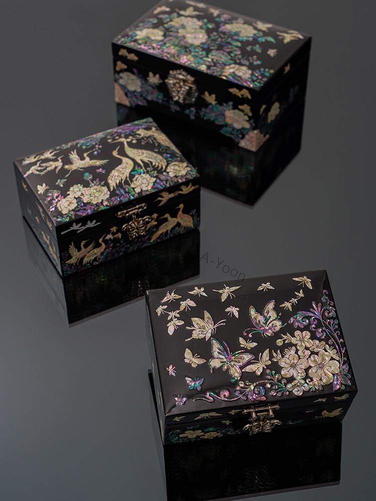 자개보석함 돌반지보관함 나전칠기 외국인결혼선물