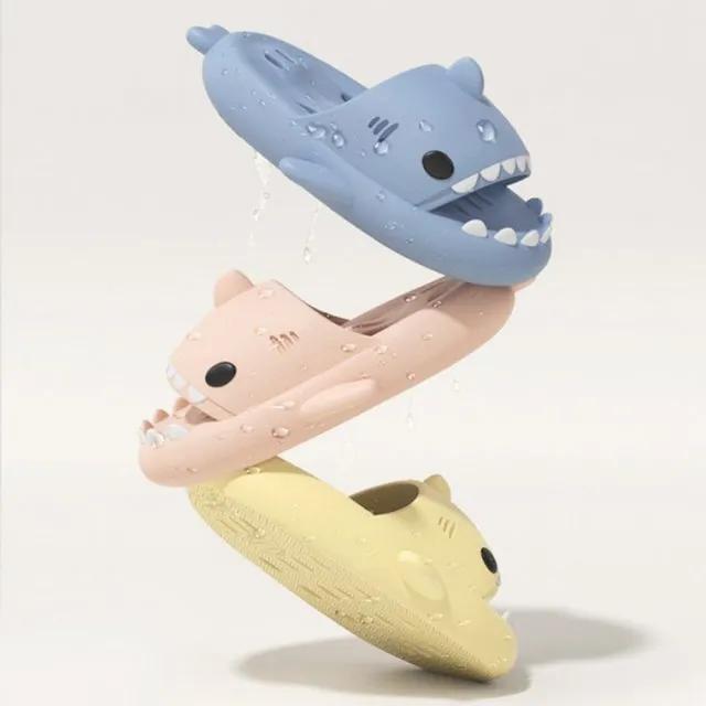 상어슬리퍼 층간소음 실내화 귀여운 거실화욕실화