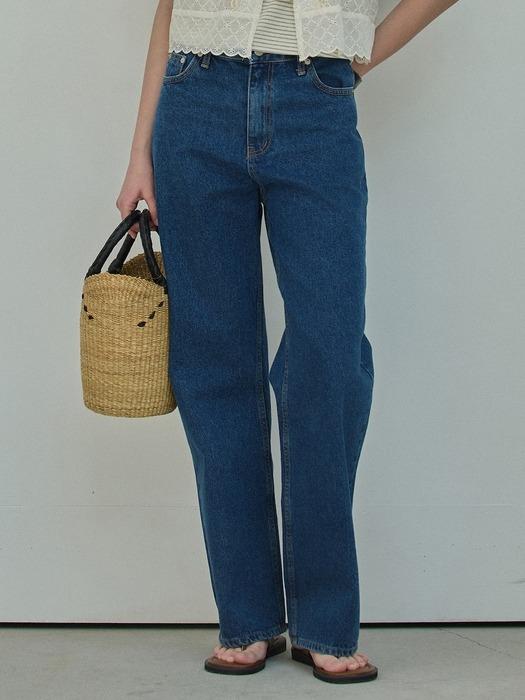 Classy Wide Denim  Pants_3Color