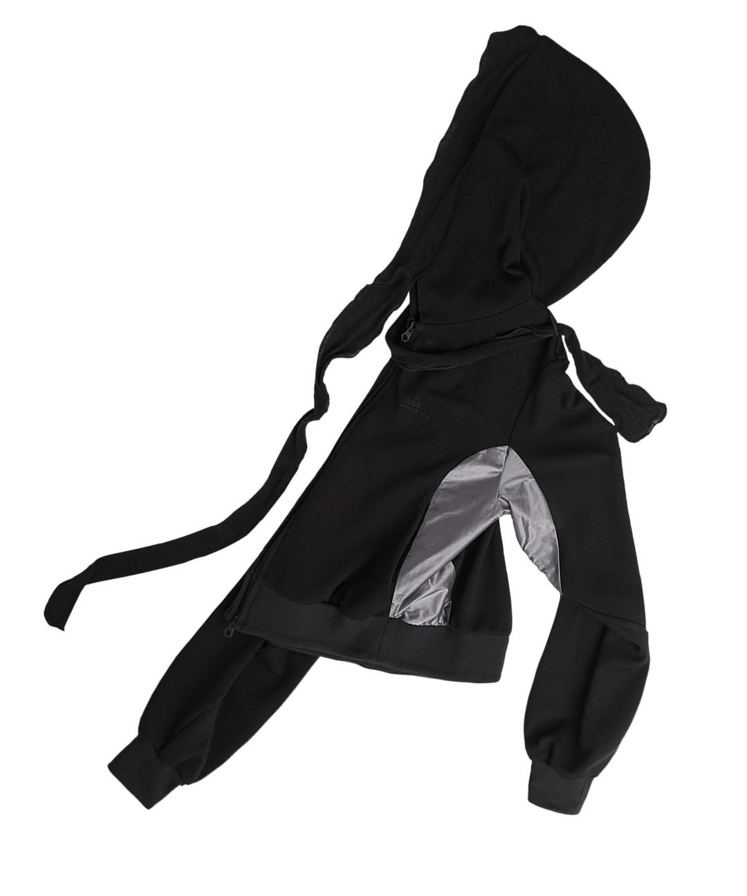 [PREVIEW] Muffler Boxer Crop Hoodie / Black