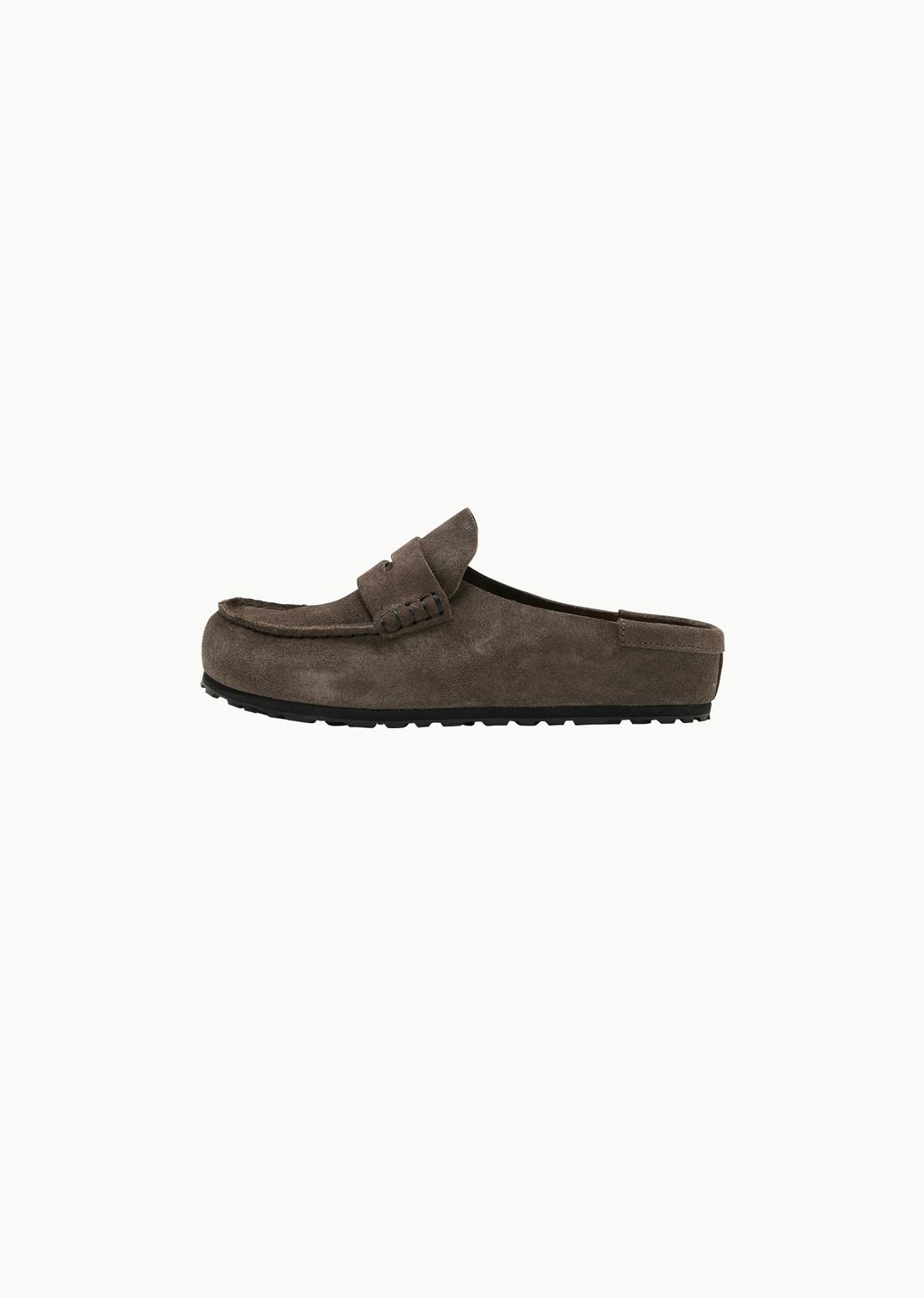 Naples Wrapped Suede, Concrete Grey
