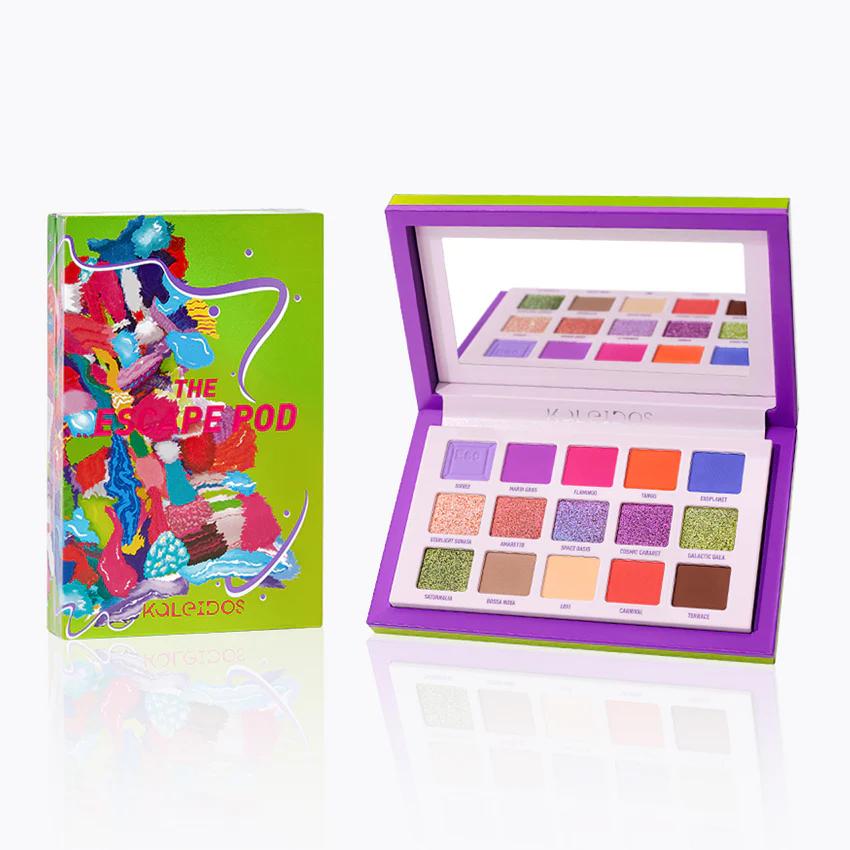 KALEIDOS Escape Pod Collection 15-color Chameleon Eyeshadow Palette T3841