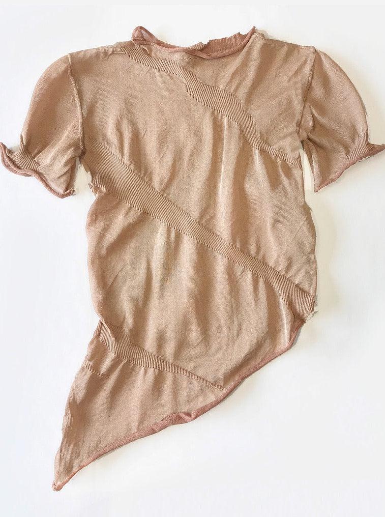 Scar T-shirt Nude - S