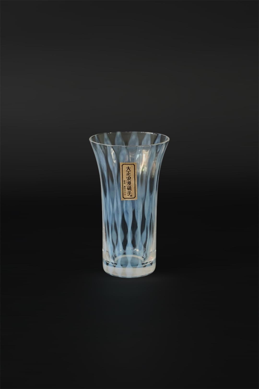 히로타 타이로쇼만 유리컵 맥주잔 (New Stripe)