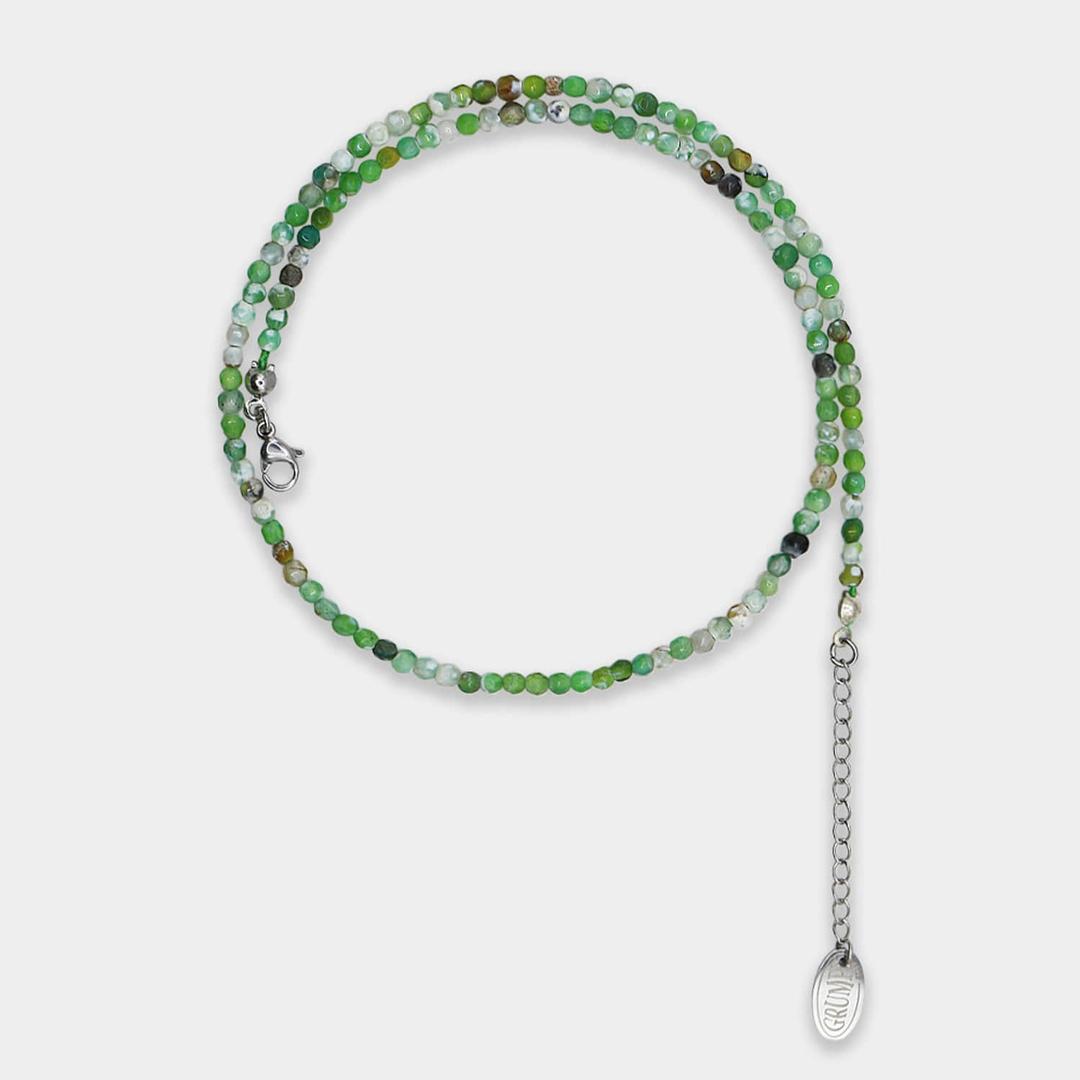 Made) Fresh Green Sprouts Beads Necklace