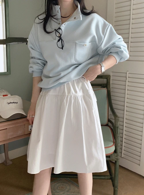 비비디 반오픈 맨투맨