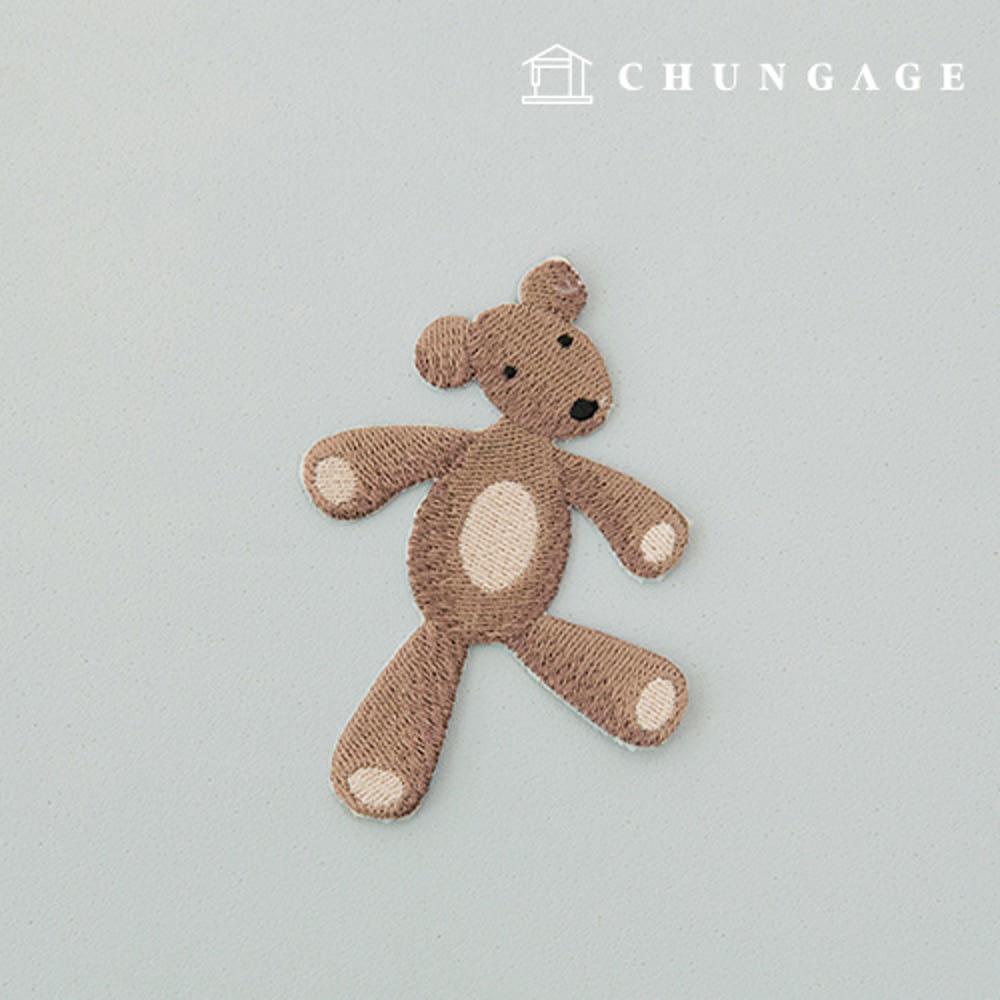 열접착와펜 곰인형 장식 142