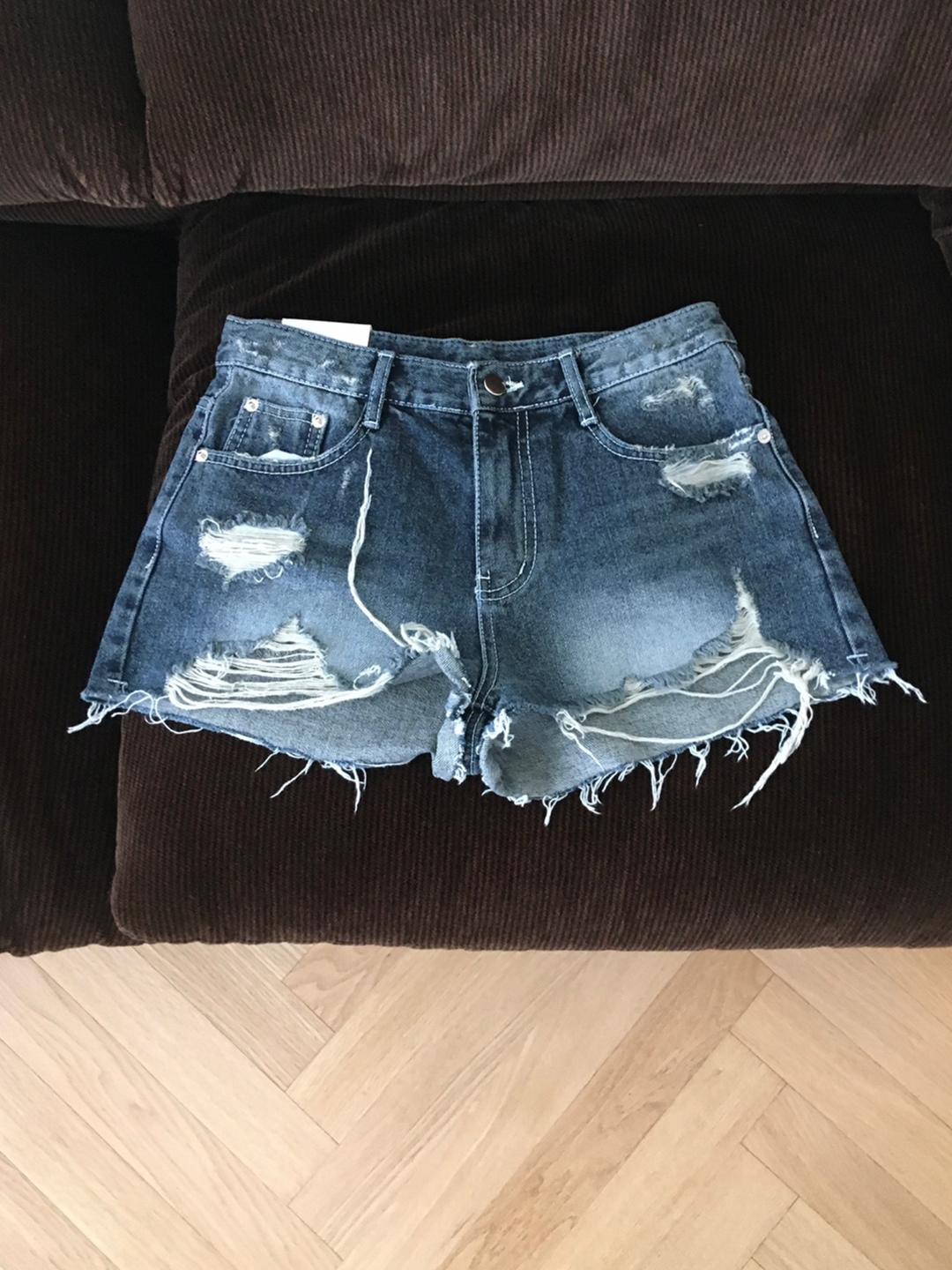 bye denim short