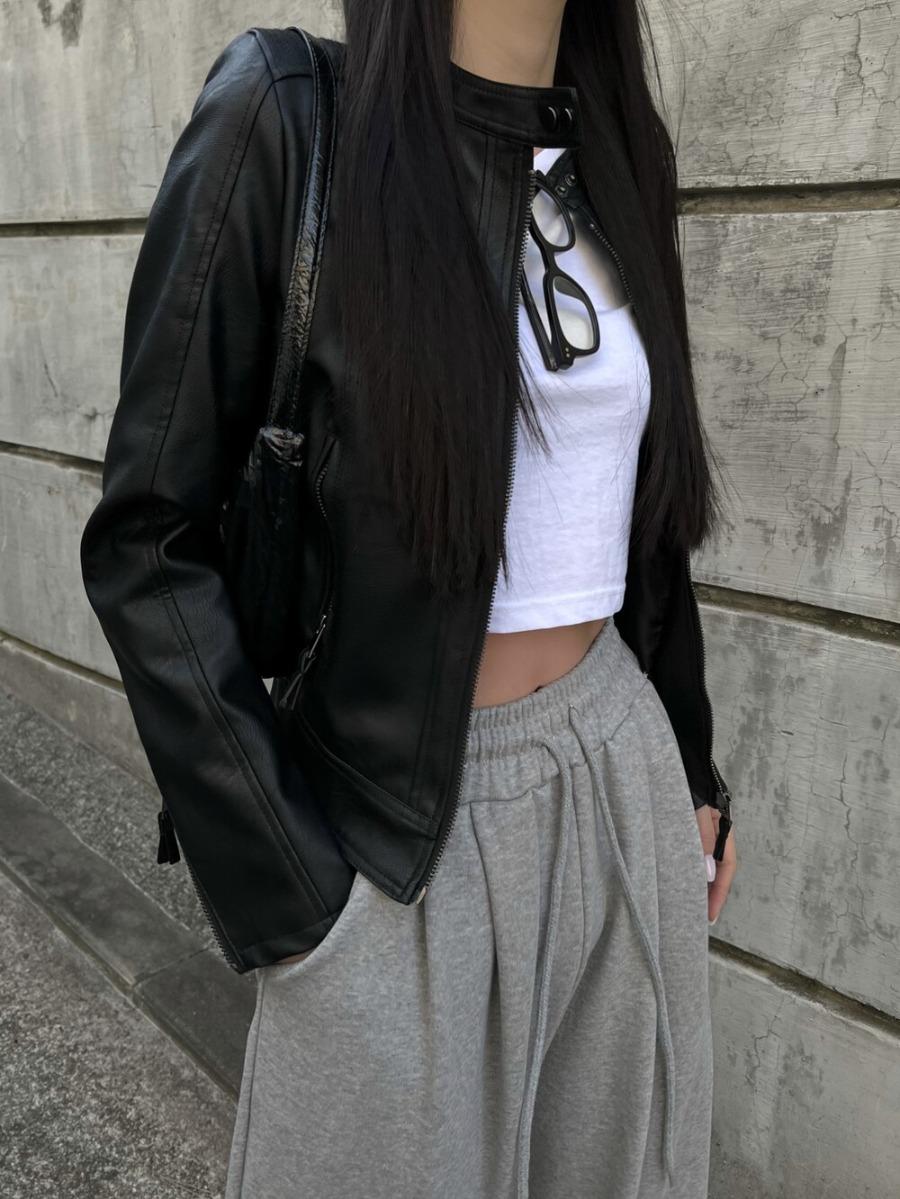 Mute Leather Jacket (black)