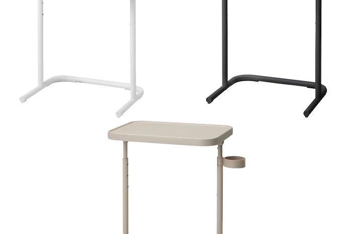 BJORKASEN 비에르코센 노트북스탠드/협탁/소파테이블/보조테이블/높이조절책상