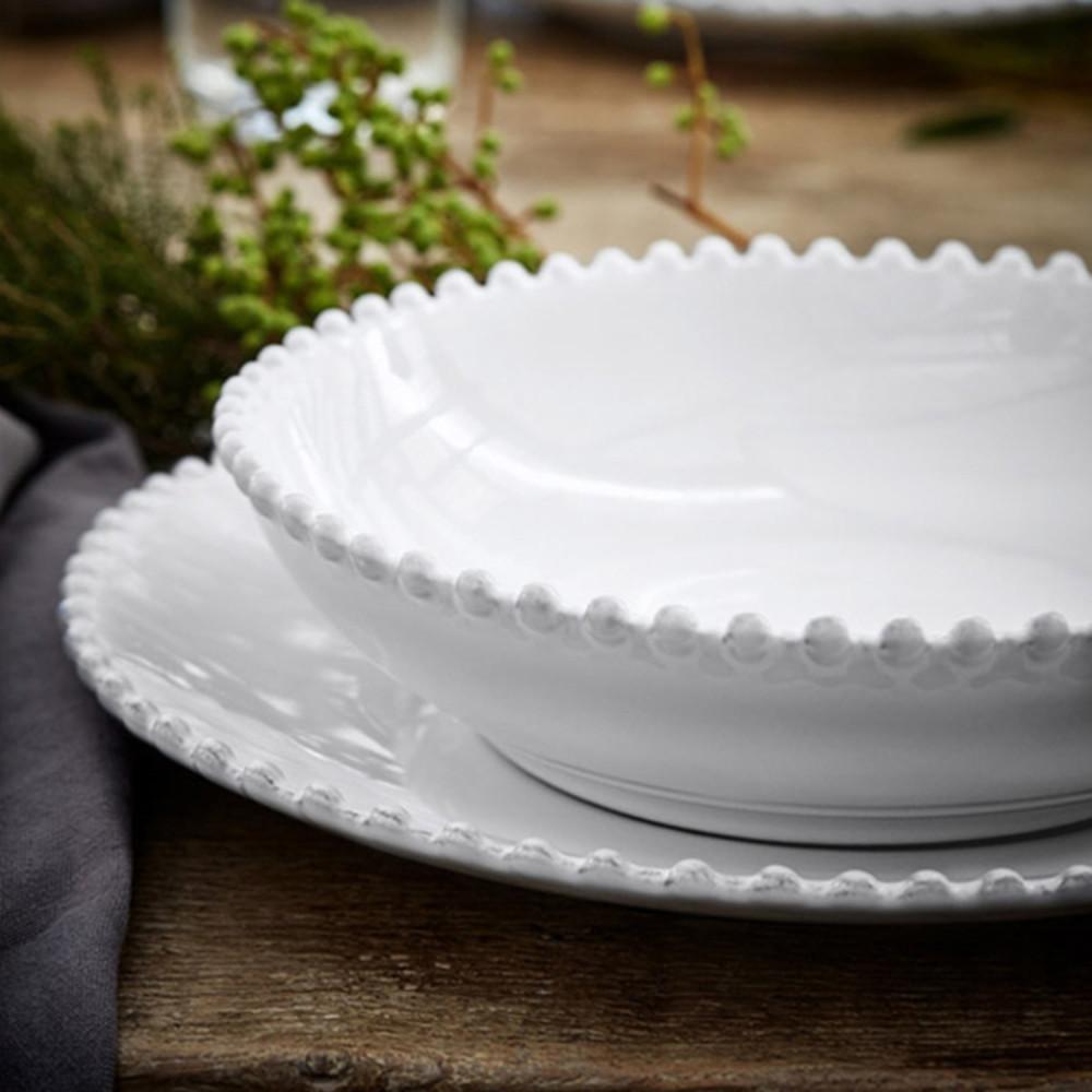 코스타노바 화이트펄 파스타볼 23cm