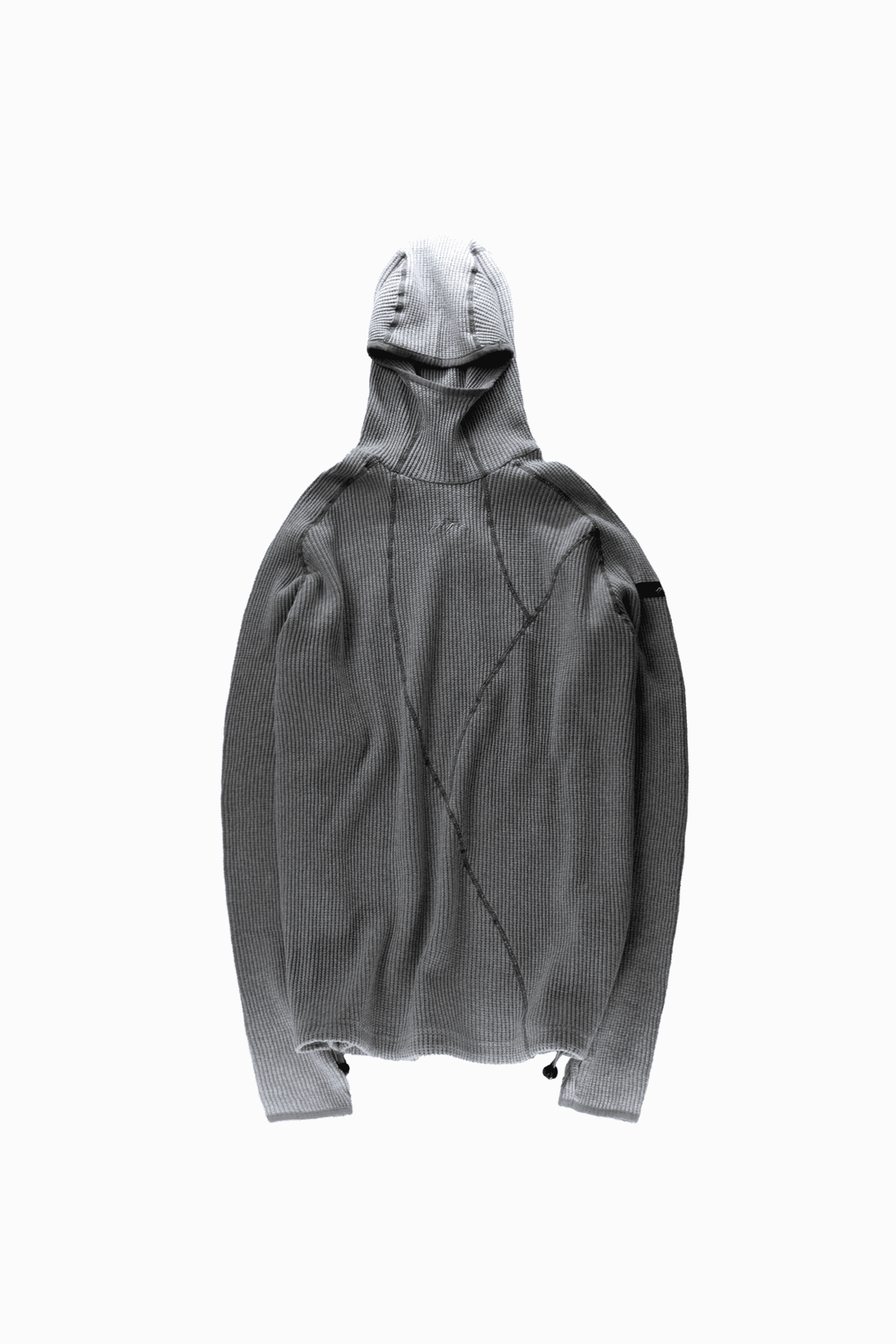 waffle warmer hoodie (grey color)